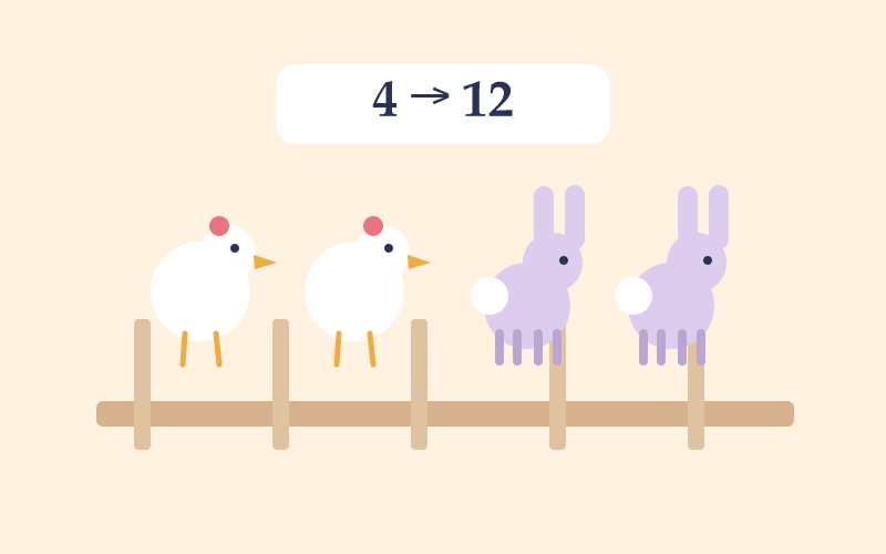 Chickens and Rabbits game cover illustration