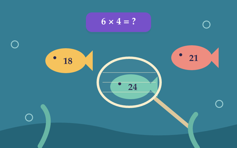 Deep Sea Multiplication game cover illustration